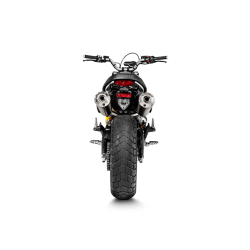 Akrapovic Ducati Scrambler 1100 18-20 mellemrr i rustfri