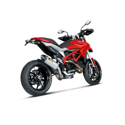 Akrapovic Ducati Hyperstrada 13-18 mellemr�r i titanium uden katalysator