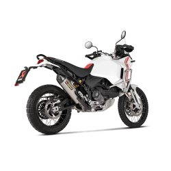 Akrapovic Ducati DesertX 22-> mellemrr/collector i rustfri