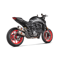 Akrapovic Ducati Monster 937 21-> mellemrr/collector i rustfri