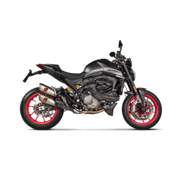 Akrapovic Ducati Monster 937 21-> mellemrr/collector i rustfri
