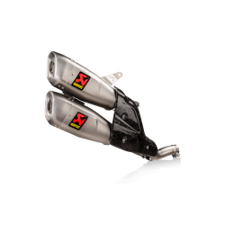 Akrapovic Ducati Monster 937 21-> mellemrr/collector i rustfri