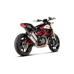 Akrapovic Indian FTR1200/S 19-20 mellemrr i rustfri - til brug med slip-on system