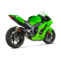 Akrapovic Kawasaki ZX-10R 21-> mellemrr i rustfri til brug med slip-on systemer