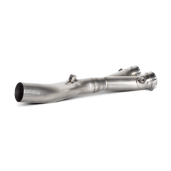 Akrapovic Yamaha MT-10 16-21 mellemr�r/collector i titanium til afmontering af katalysator