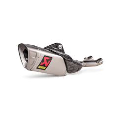 Akrapovic Yamaha MT-10 22-> mellemrr/collector i titanium til afmontering af katalysator