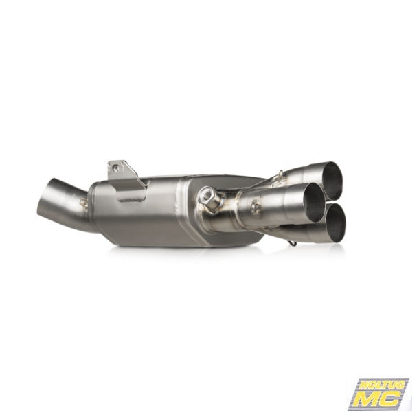Akrapovic Yamaha YZF-R9 25-> Trackday mellemrr/forlyddmper i rustfrit stl