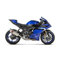 Akrapovic Yamaha YZF-R9 25-> Trackday mellemrr/forlyddmper i rustfrit stl
