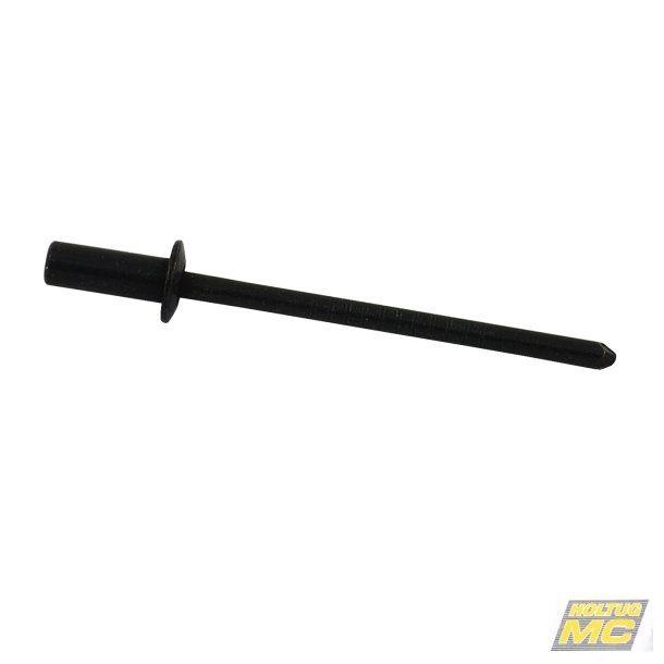 Akrapovic popnitte i sort rustfrit st�l	