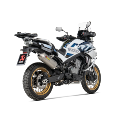 Akrapovic CF MOTO 800MT 24-> varmeskjold i carbon til brug med Slip-on system 