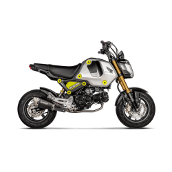 Akrapovic Honda MSX125/Grom 21-> varmeskjold i carbon