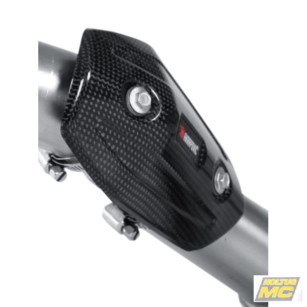 Akrapovic Kawasaki Versys 1000 12-18 varmeskjold i carbon