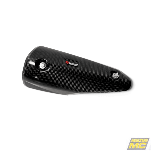Akrapovic Kawasaki Ninja 400 18-> varmeskjold i carbon til brug med slip-on Line