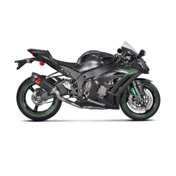Akrapovic Kawasaki ZX-10R 16-20 carbon oph�ng til brug ved afmontering af passagerfodhvilere