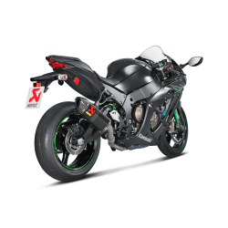 Akrapovic Kawasaki ZX-10R 16-20 carbon oph�ng til brug ved afmontering af passagerfodhvilere