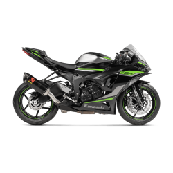 Akrapovic Kawasaki ZX-6R 09-25 carbon ophng til brug ved afmontering af passagerfodhvilere