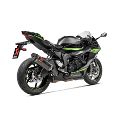 Akrapovic Kawasaki ZX-6R 09-25 carbon ophng til brug ved afmontering af passagerfodhvilere