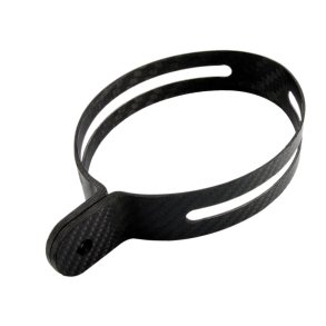 Akrapovic lydd�mperklemme i carbon til oval lydd�mper i carbon