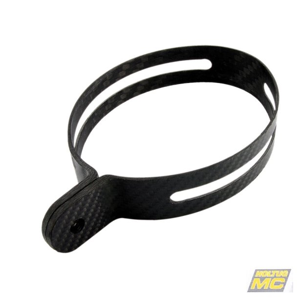 Akrapovic lydd�mperklemme i carbon til oval lydd�mper i carbon