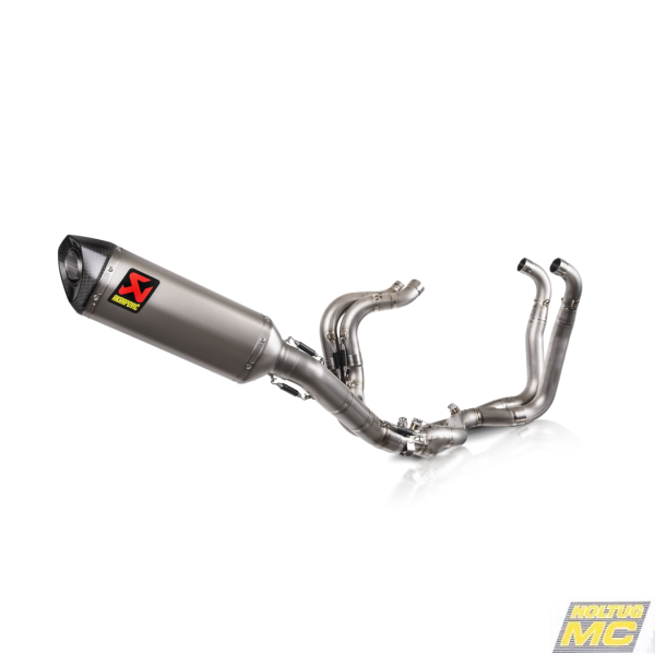 Akrapovic Aprilia RSV4 21-> Evolution Line med hexagonal lydd�mper i titanium