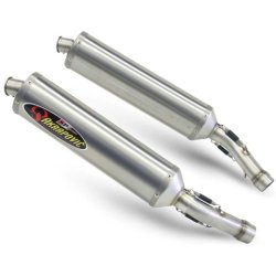 Akrapovic Aprilia RSV MILLE 01-03 Evolution Line 2/2 ovale lyddmpere i titanium