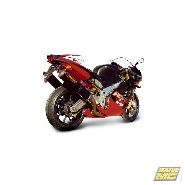 Akrapovic Aprilia RSV MILLE 01-03 Evolution Line 2/2 ovale lyddmpere i titanium