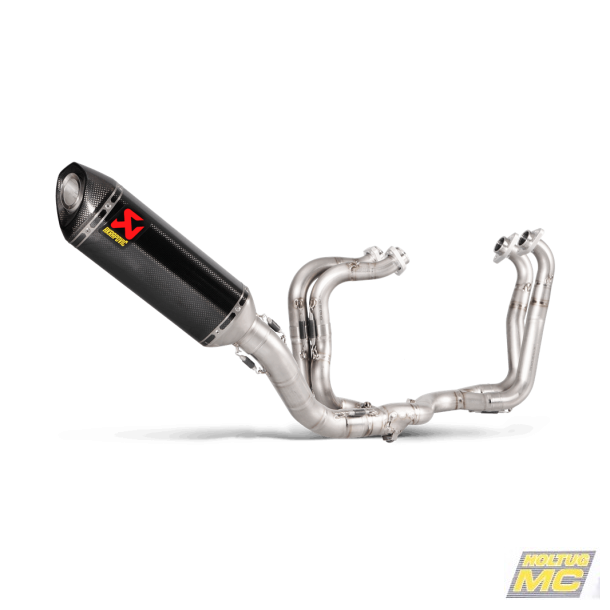 Akrapovic Aprilia Tuono V4 17-20 Evolution Line 4/2/1 hexagonal lyddmper i carbon