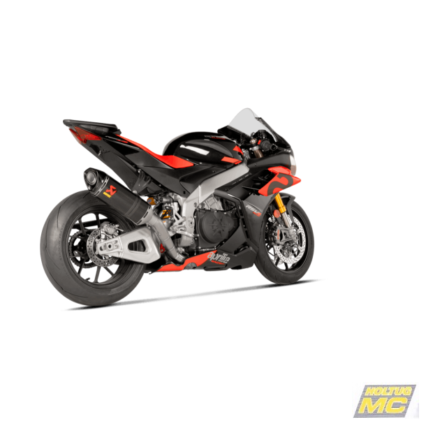 Akrapovic Aprilia RSV4 21-> Evolution Line hexagonal lyddmper i carbon