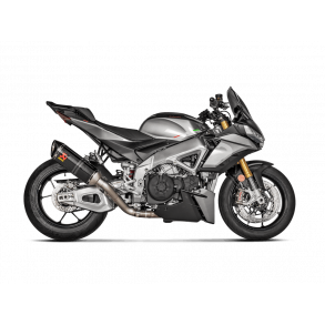 Akrapovic Aprilia Tuono V4 21-> Slip-On Line hexagonal lyddmper i carbon