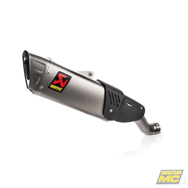 Akrapovic Aprilia Tuono V4 25-> Slip-On Line med hexagonal lydd�mper i titanium (ECE-godkendt)