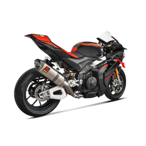 Akrapovic Aprilia RSV4 21-> Slip-On Line med hexagonal lydd�mper i titanium.