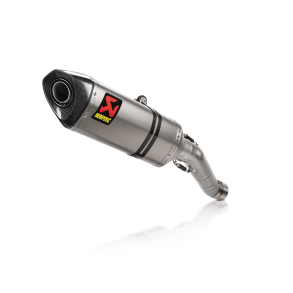 Akrapovic Aprilia RSV4 21-> Slip-On Line med hexagonal lydd�mper i titanium.