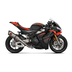 Akrapovic Aprilia RSV4 21-> Slip-On Line med hexagonal lydd�mper i titanium.