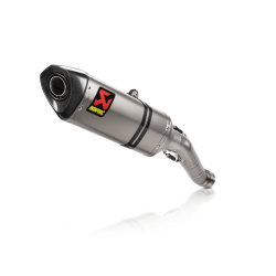 Akrapovic Aprilia RSV4 21-> Slip-On Line med hexagonal lydd�mper i titanium.