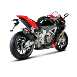 Akrapovic Aprilia RSV4 09-14 Slip-On Line hexagonal lydd�mper i carbon