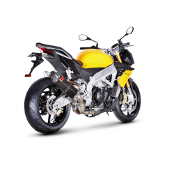 Akrapovic Aprilia Tuono V4 11-16 Slip-On Line med hexagonal lydd�mper i carbon