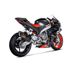 Akrapovic Aprilia Tuono 660 21-> Racing Line 2/1 hexagonal lyddmper i carbon