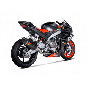 Akrapovic Aprilia RS 660 21-> Racing Line 2/1 hexagonal lyddmper i carbon