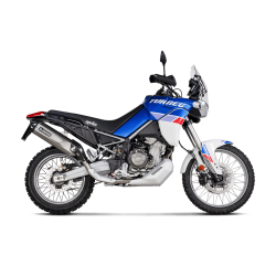 Akrapovic Aprilia Tuareg 660 22-> Slip-on Line hexagonal lyddmper i titanium (ECE godkendt)