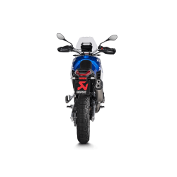 Akrapovic Aprilia Tuareg 660 22-> Slip-on Line hexagonal lyddmper i titanium (ECE godkendt)