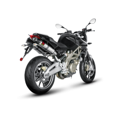 Akrapovic Aprilia SHIVER 750/GT 10-16 Slip-On Line med ovale lydd�mpere i titanium (EC godkendt)