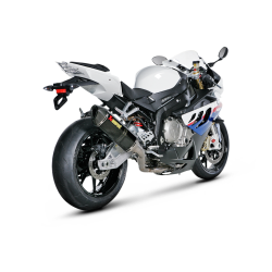 Akrapovic BMW S1000RR 10-14 Racing Line 4/2/1 hexagonal lydd�mper i carbon forr�r i rustfri