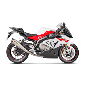 Akrapovic BMW S1000RR 15-18 Racing Line 4/2/1 hexagonal lydd�mper i titanium forr�r i rustfri