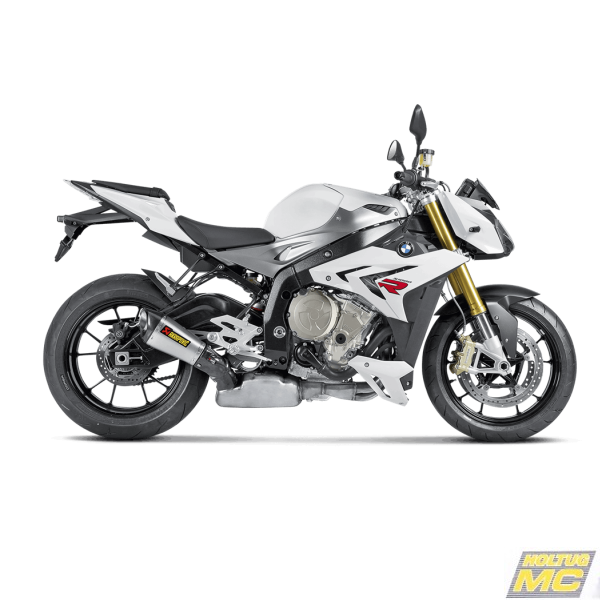 Akrapovic BMW S1000R 14-16 Slip-On Line hexagonal lyddmper i titanium (ECE godkendt)