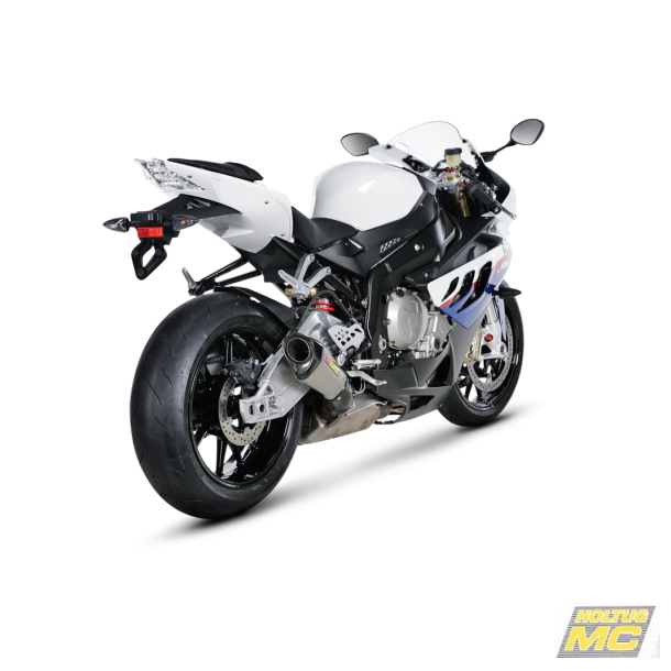 Akrapovic BMW S1000RR 10-14 Slip-On Line hexagonal lydd�mper i titanium (ECE godkendt)