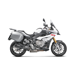 Akrapovic BMW S1000XR 15-16 Slip-On Line hexagonal lydd�mper i titanium/sort (EC godkendt)