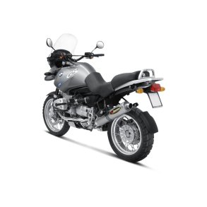 Akrapovic BMW R1150GS / Adventure 99-04 Slip-On Line oval lydd�mper i titanium (EC-godkendt)