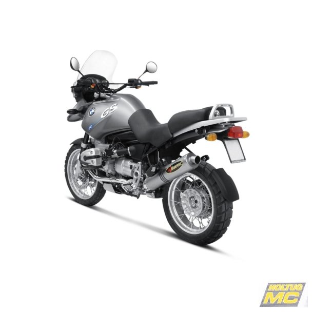 Akrapovic BMW R1150GS / Adventure 99-04 Slip-On Line oval lydd�mper i titanium (EC-godkendt)