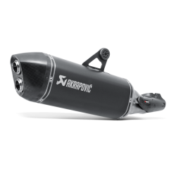 Akrapovic BMW R1200GS Adventure 14-16 Slip-On Line hexagonal lydd�mper titanium/sort (EC godkendt)