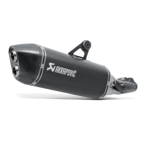Akrapovic BMW R1200GS Adventure 14-16 Slip-On Line hexagonal lydd�mper titanium/sort (EC godkendt)